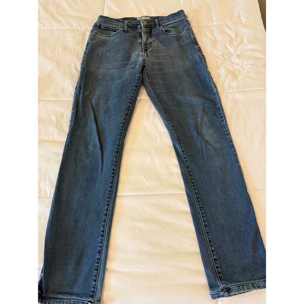 And Now This Womens Medium Wash Straight Leg Denim Jeans Blue Size 29